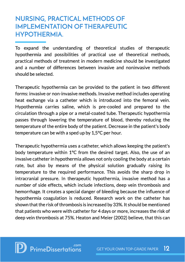 Thesis Statement example